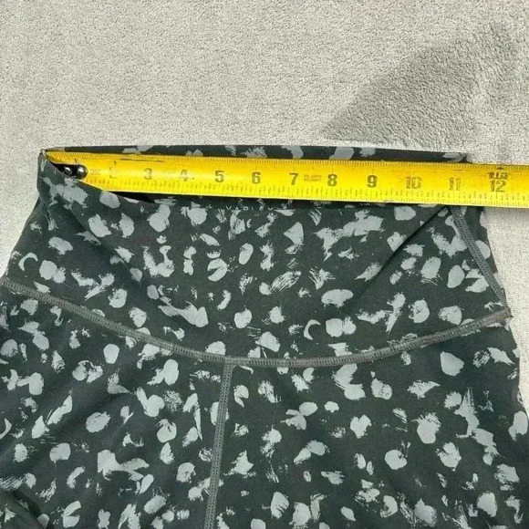 Varley Legging Womens Small Century Black Broken Mini Spot Athleisure Workout - Picture 4 of 11